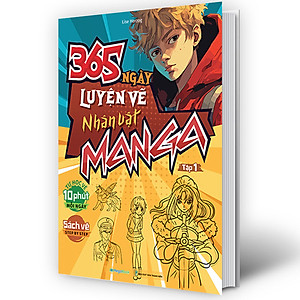 365 ngày luyện vẽ Nhân Vật Manga - Tập 1