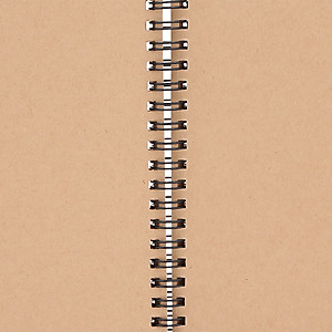 Sổ Lò Xo Vẽ Kraft 8725 - 130 x 190 60 Tờ DL80 - Giao Mẫu Ngẫu Nhiên