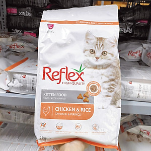 Thức Ăn Hạt Cho Mèo Reflex, Hạt Reflex Mèo Gói 2kg