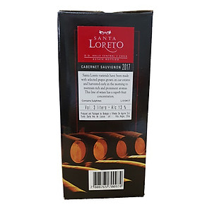 Rượu vang Santa Loreto 3L