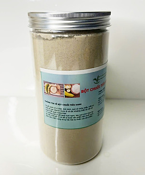 Bột chuối tiêu xanh (Bột chuối tiêu) - Sản phẩm tự nhiên