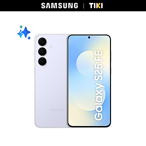 Điện Thoại Samsung Galaxy S25 FE (8/128GB), Concert Camera 50MP, Pin bền bỉ, Trợ thủ AI thông minh - Hàng chính hãng