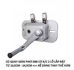 Bộ linh kiện giàn phơi Loại Tốt, Dễ dàng thay thế khi sửa chữa