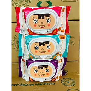 Khăn Ướt Baby Wet Wispes Không Mùi - Không Cồn An Toàn Tiện Lợi Cho Bé Gói Lớn