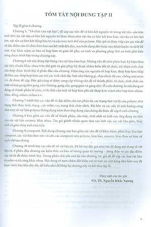 Combo (Giáo trình) Vật Liệu Kỹ Thuật - 3 Tập (Chế tạo, cấu trúc, tính chất, lựa chọn và ứng dụng)