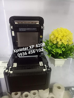 Máy in mã vạch Xprinter XP-420B - Hàng Chính Hãng