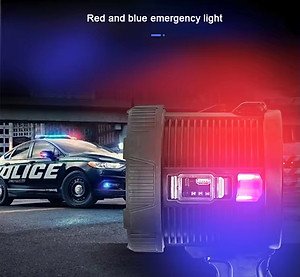 Đèn pin cầm tay tìm kiếm cứu nạn Terino WP-470 (chống nước, sạc điện và sạc năng lượng mặt trời) - Hàng chính hãng