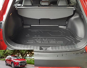 Lót cốp nhựa, khay cốp dẻo dành cho TPO TOYOTA CROSS 2020
