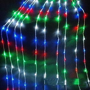 Dây Đèn Led Rèm Hiệu Ứng Thác Nước Chống Thấm Nước