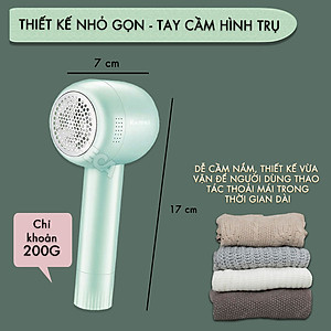Máy cắt lông xù quần áo không dây Kemei KM-2720 thiết kế 6 lưỡi cắt thông dụng cắt lông xù nhiều loại vải - Chính hãng