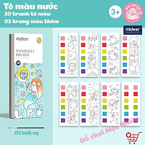 Đồ chơi Tranh tô màu nước Mideer Watercolor Painting