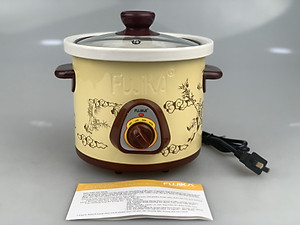Nồi nấu chậm, nồi kho cá nấu cháo Fujika 1.5L/2.5L(chọn phân loại), công suất 140W-240W, màu ngẫu nhiên-hàng chính hãng
