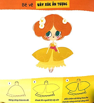 Sách Tay Khéo Tay Xinh - Vẽ Công Chúa