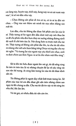 Sách Đạp Xe Vì Tình Từ Ấn Sang Âu