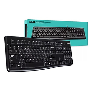Bàn phím có dây Logitech K120 - Hàng chính hãng