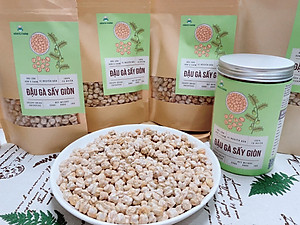 Đậu gà sấy giòn nguyên vị ăn liền loại 1, không chứa muối, không biến đổi gen_ Crispy dried Chickpeas non GMO