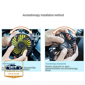 Quạt máy đơn mini gắn taplo và kính xe ô tô F403. Công suất 5W - Hàng Nhập Khẩu