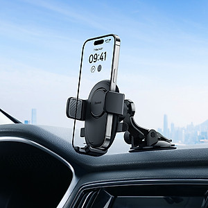 Giá Đỡ Điện Thoại Trên Ô Tô Baseus UltraControl Lite Series Car Holder Gắn Kính và Taplo Siêu Chắc Chắn -Hàng Chính Hãng
