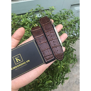 GIÁ HỦY DIỆT Dây đồng hồ HUBLOT nam lót da vân nâu case 42 size dây 19 - 25 - 22