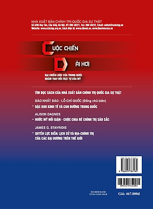 Cuộc chiến dài hơi – Đại chiến lược của Trung Quốc nhằm thay đổi trật tự của Mỹ (Sách tham khảo)