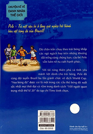 WHO? Chuyện Kể Về Danh Nhân Thế Giới: Pele (Tái Bản 2023)