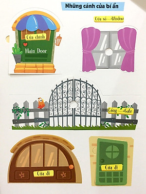 Sách Tương Tác - Lift - The - Flap – Lật Mở Khám Phá - First 100 Word - 100 Từ Đầu Tiên Về Thế Giới Quanh Em