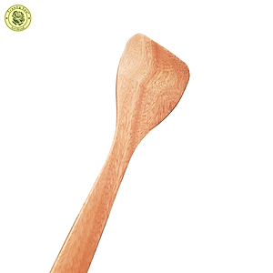 Xẻng Xào Thức Ăn Cán Dài Gỗ Xà Cừ - Sạn Gỗ S0 Xà Cừ - Đồ Gỗ Nhà Bếp Thương Hiệu Trường Sơn