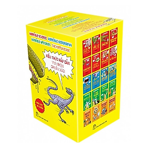 Sách Kiến thức hấp dẫn - Vui nhộn chuẩn xác - box set 20 cuốn - HorribleScience, Horrible Geography, Horrible Histories, The Knowledge