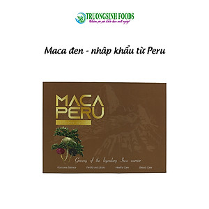 Hộp Sâm Củ Maca Peru Đen - Lepidium Meyenii 