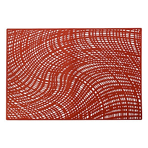 Miếng Lót Bàn Ăn PAULEE - FY 301 (45 x 30 cm) - Cam Đất