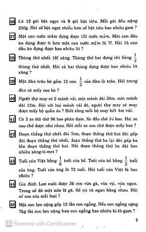 Sách Các Bài Toán Đố Lớp 4