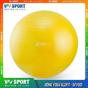 Bóng Tập Yoga - Bóng Tập Thể Hình Glofit GFY001 - Vàng (Yellow Yoga Ball)