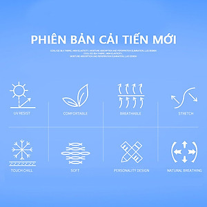 Găng tay băng lụa xỏ ngón chống nắng Rhino S102, tất tay nam nữ, chống tia UV, chống bụi, UPF50+, Hàng chính hãng