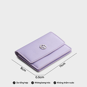 Ví Yuumy ( Thời trang nữ dáng ngắn nắp gập - Ví da Seasand YV100 )