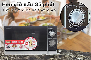 Lò Vi Sóng Sharp R-205VN(S) - 20L - Hàng chính hãng
