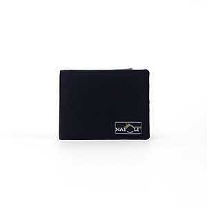 Ví da nam nữ dáng ngang NATOLI gập đôi đựng thẻ cầm tay cao cấp BST Simple Horizontal Wallet V4