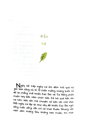 Sách Cúc Dại Và Tia Nắng