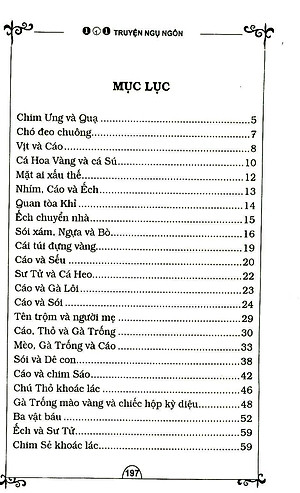 101 Truyện Ngụ Ngôn Thế Giới Chọn Lọc