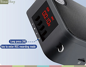 Takstar E500W - Máy Trợ Giảng Hai Mic Không Dây UHF, Kết Nối Bluetooth, Công Suất 20W Cho Giáo Viên, Bán Hàng, Hướng Dẫn Viên - hàng chính hãng