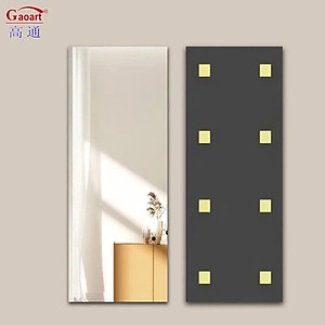 GƯƠNG DÁN TƯỜNG TOÀN THÂN 110x40cm – Gương Mềm Không Vỡ, Dán Tường Siêu Dính Decor Phòng Ngủ - HÀNG CHÍNH HÃNG MINIIN
