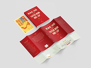 Sách - Bác Hồ Viết Tuyên Ngôn Độc Lập - Ấn Bản Kỉ Niệm 80 Năm Quốc Khánh - Tặng Kèm Postcard - Độc Quyền Fahasa