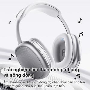 Headphone tai nghe bluetooth không dây chụp tai Rockspace O5 có mic hàng chính hãng BH 1 năm