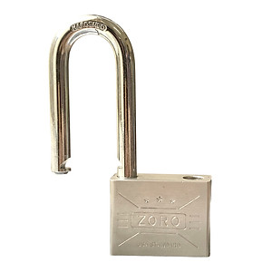 Ổ khóa ZORO 5 phân càng dài,chìa muỗng - bấm khóa không cần chìa, chống cắt chống trộm cao cấp công nghệ mỹ