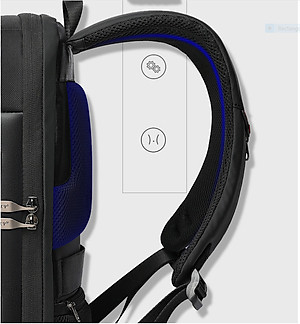 Ba lô du lịch đa năng chống trộm chống nước cao cấp 