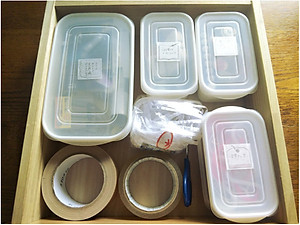 Hộp nhựa nắp mềm Whity Pack 700ml sử dụng được trong lò vi sóng - nội địa Nhật Bản