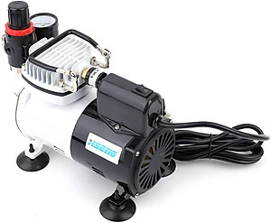 Máy Nén Khí Dùng Cho Bút Vẽ Mỹ Thuật AF18K-2 (Kèm sẵn bút vẽ)