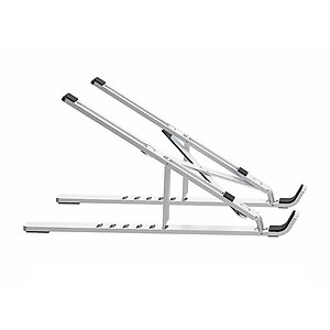 Đế Nhôm Tản Nhiệt Dành Cho Macbook, Laptop WIWU Có Thể Gấp Gọn Và Điều Chỉnh 6 Nấc Độ Cao - Hàng Chính Hãng