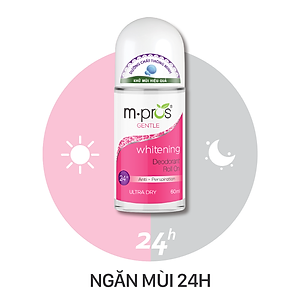 Lăn Khử Mùi – Trắng Mịn – Dịu Dàng M.pros 60ml