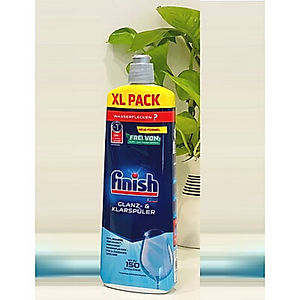 Nước làm bóng và khô chén, đĩa Finish Dishwasher Rinse Aid Shinier & Drier Dishes 800ml QT017394