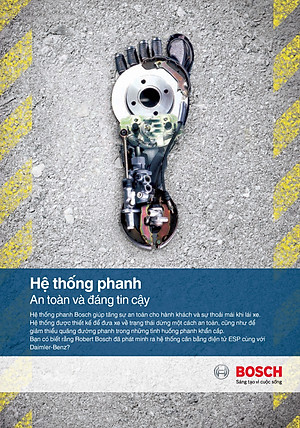 Bố Thắng Trước Ford Transit (2000-2006) - Bosch BP 4047
